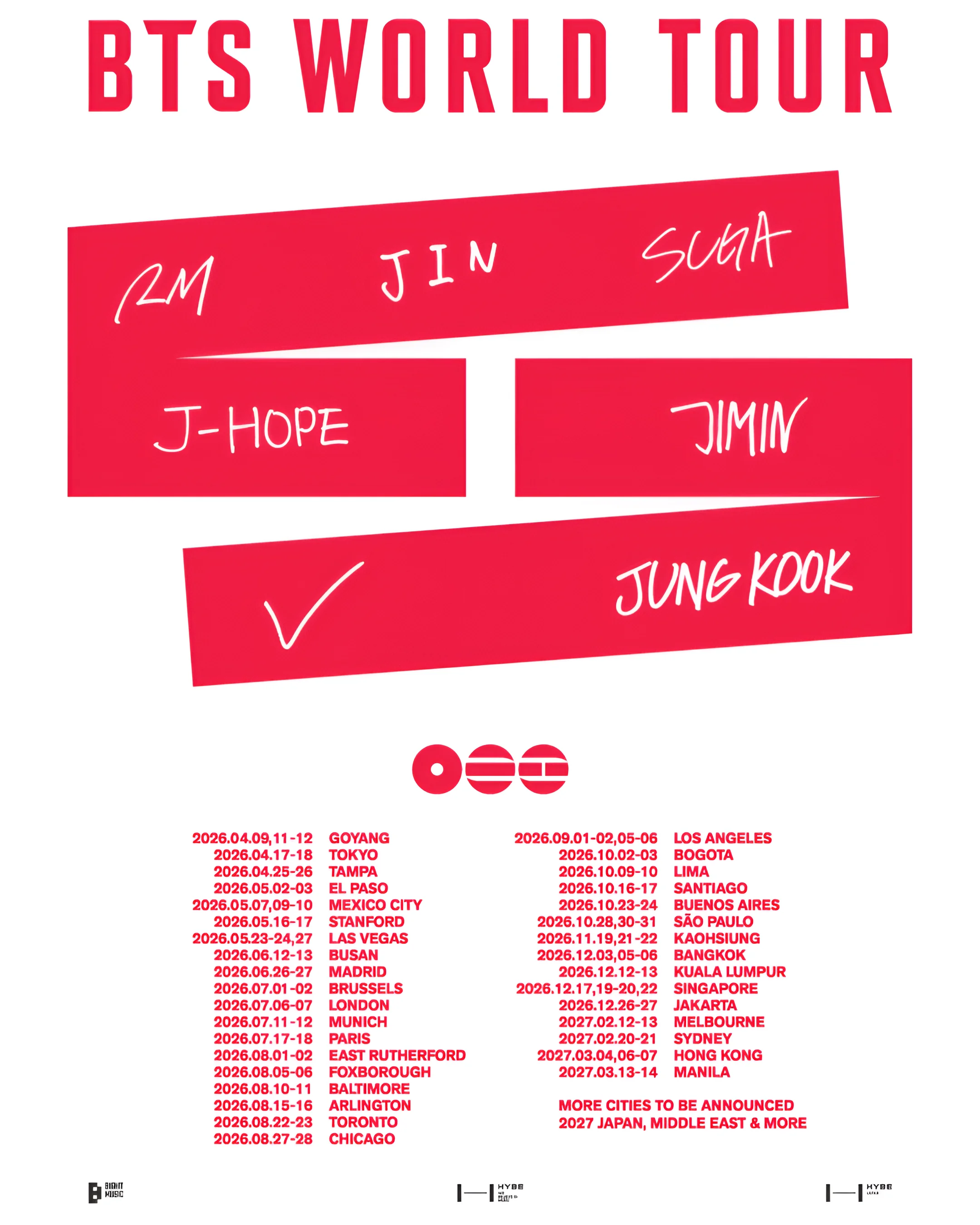 Global Kickoff and Asian Leg