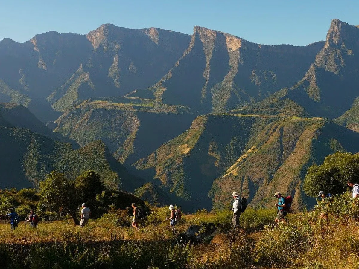 The Dramatic Plateaus of the Simien Mountains