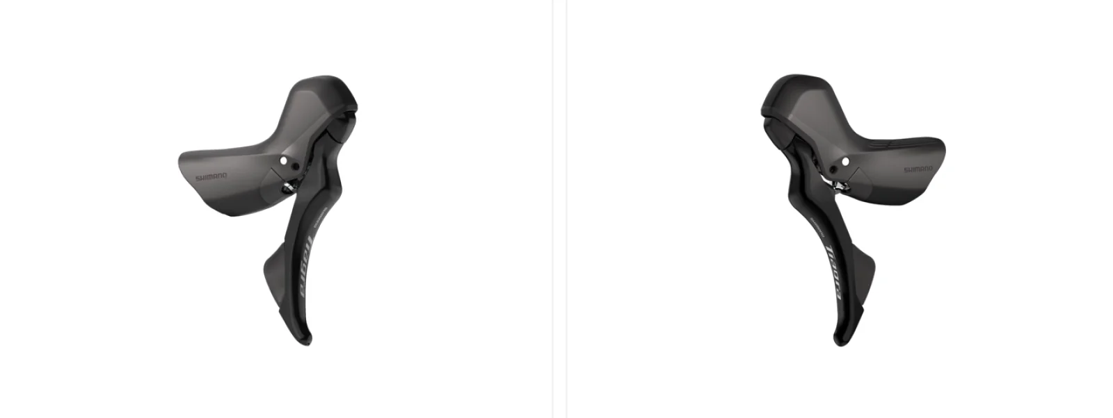 The levers integrate hydraulic disc brakes and the 11-speed mechanical shifting, offering consistent feel and precise shifts. The brand emphasizes that the new shape of the support and the position of the lever have been developed based on studies of different hand morphologies.