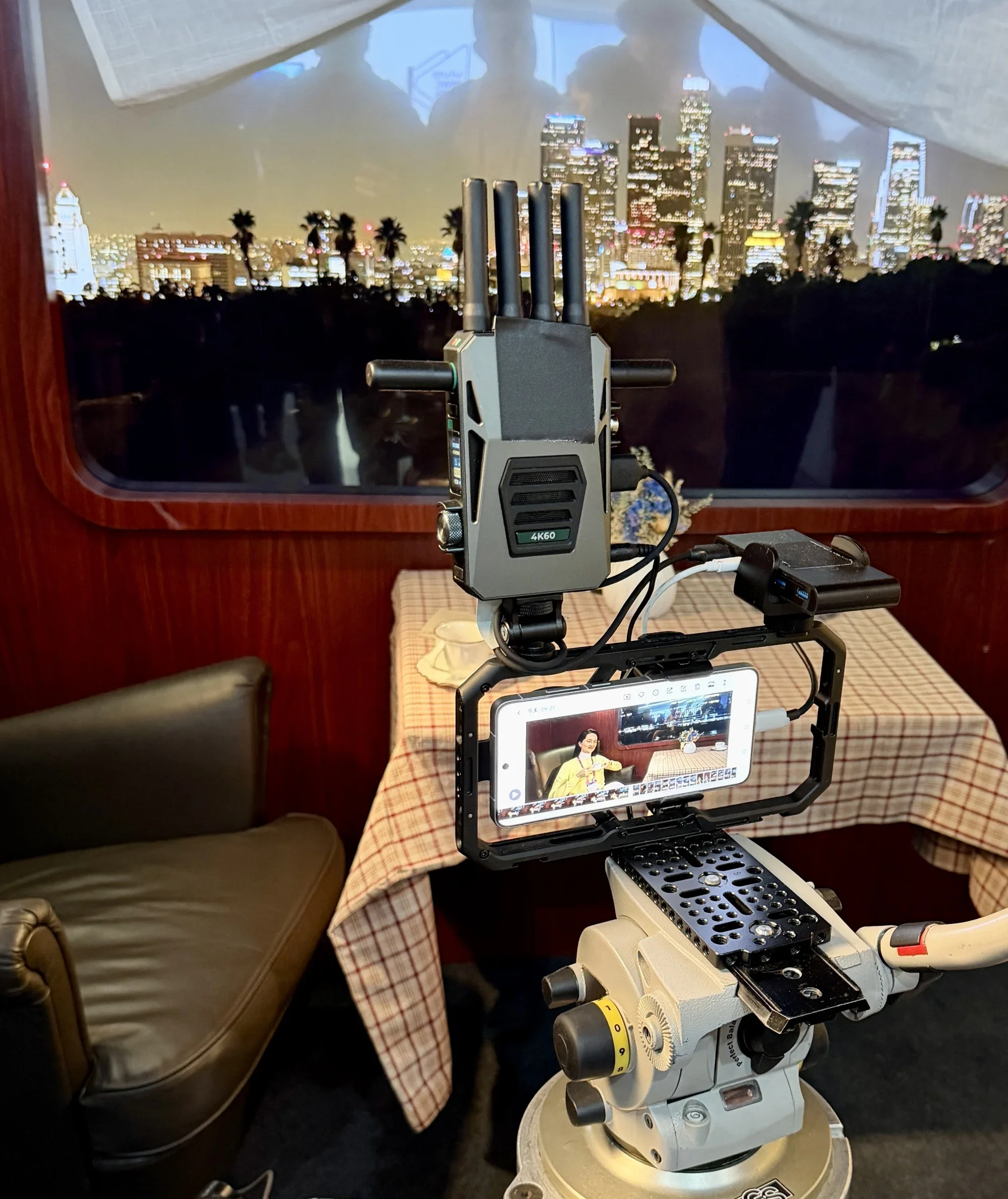 The studio is tiny, but the results are pretty great. Credit: Stan Schroeder/Mashable