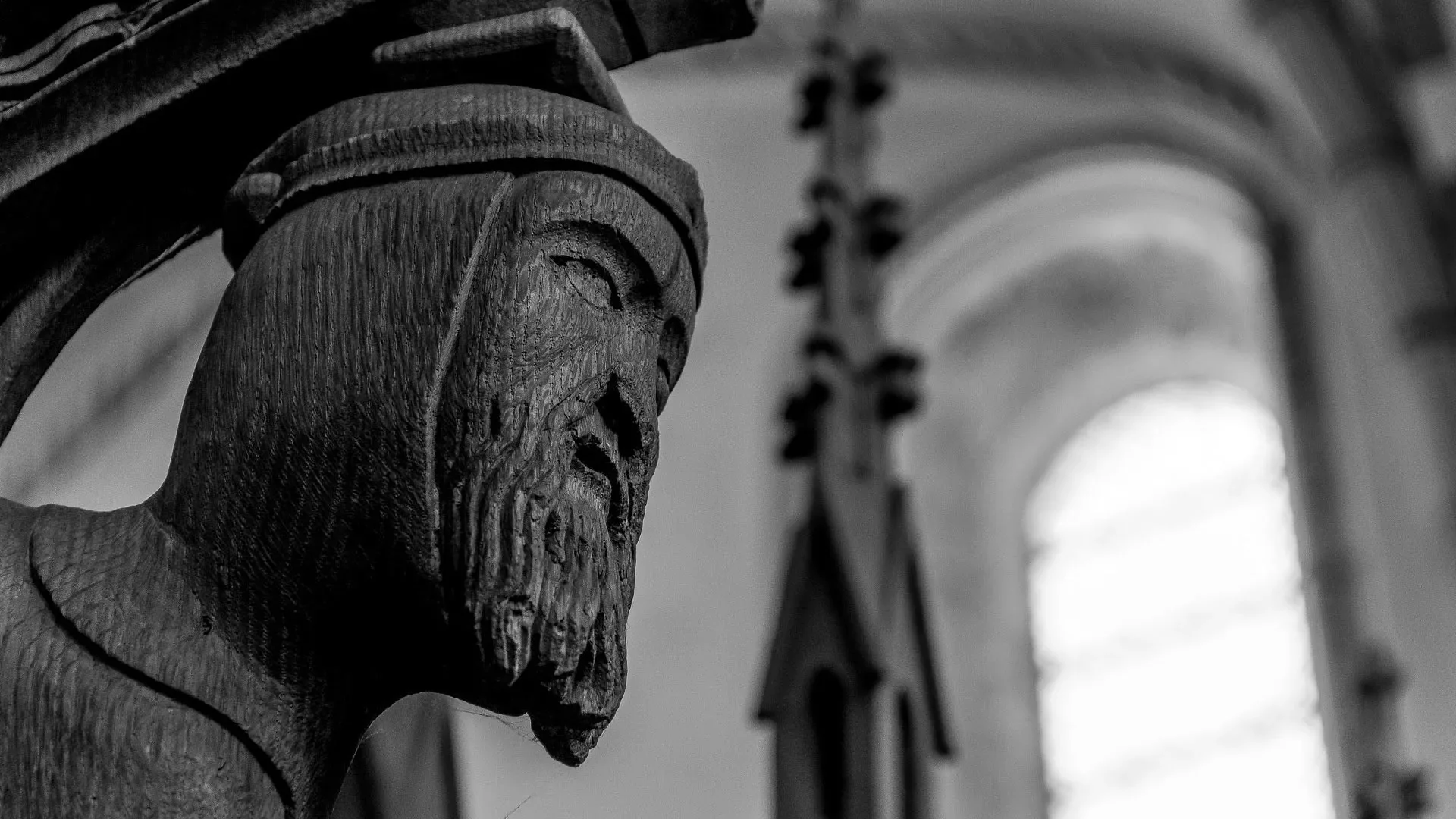 A wooden saint in Ribe's Domkirke. Credit: Nelson Lourenço, CC-BY 2.0