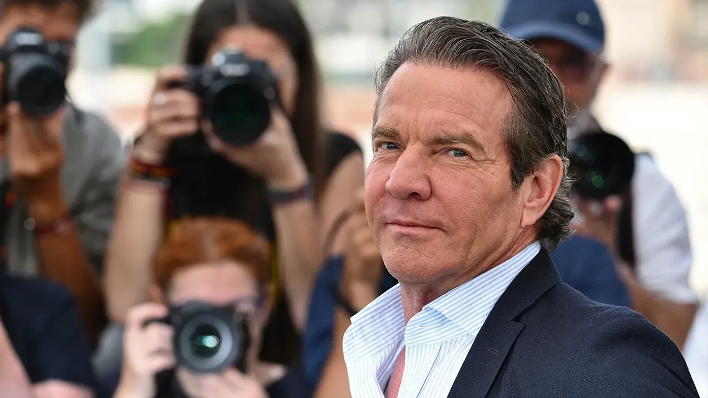 Dennis Quaid at the Cannes Film Festival in 2024.  (Christophe Simon/AFP via Getty Images))
