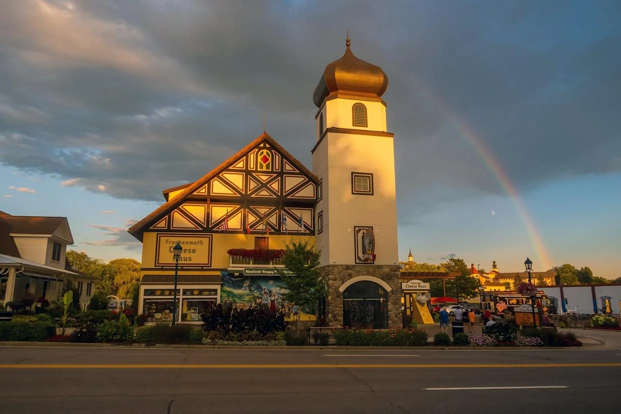 The Frankenmuth Cheese Haus in Frankenmuth, Michigan, sells cheeses from around the world. SNEHIT PHOTO, Shutterstock