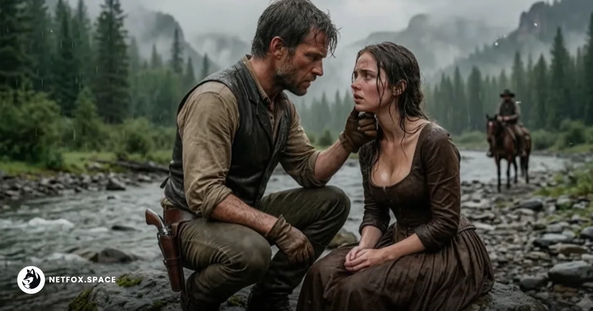 He Pulled Her From a Drowning River—That Night, the Widow Asked a Question No Man Had Ever Heard Before, And His Answer Would Change Both Their Lives Forever…