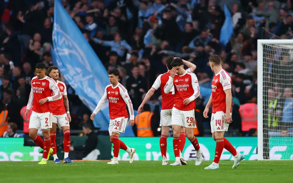 Wembley no-show: Arsenal were unable to rise to the occasion in the Carabao Cup final