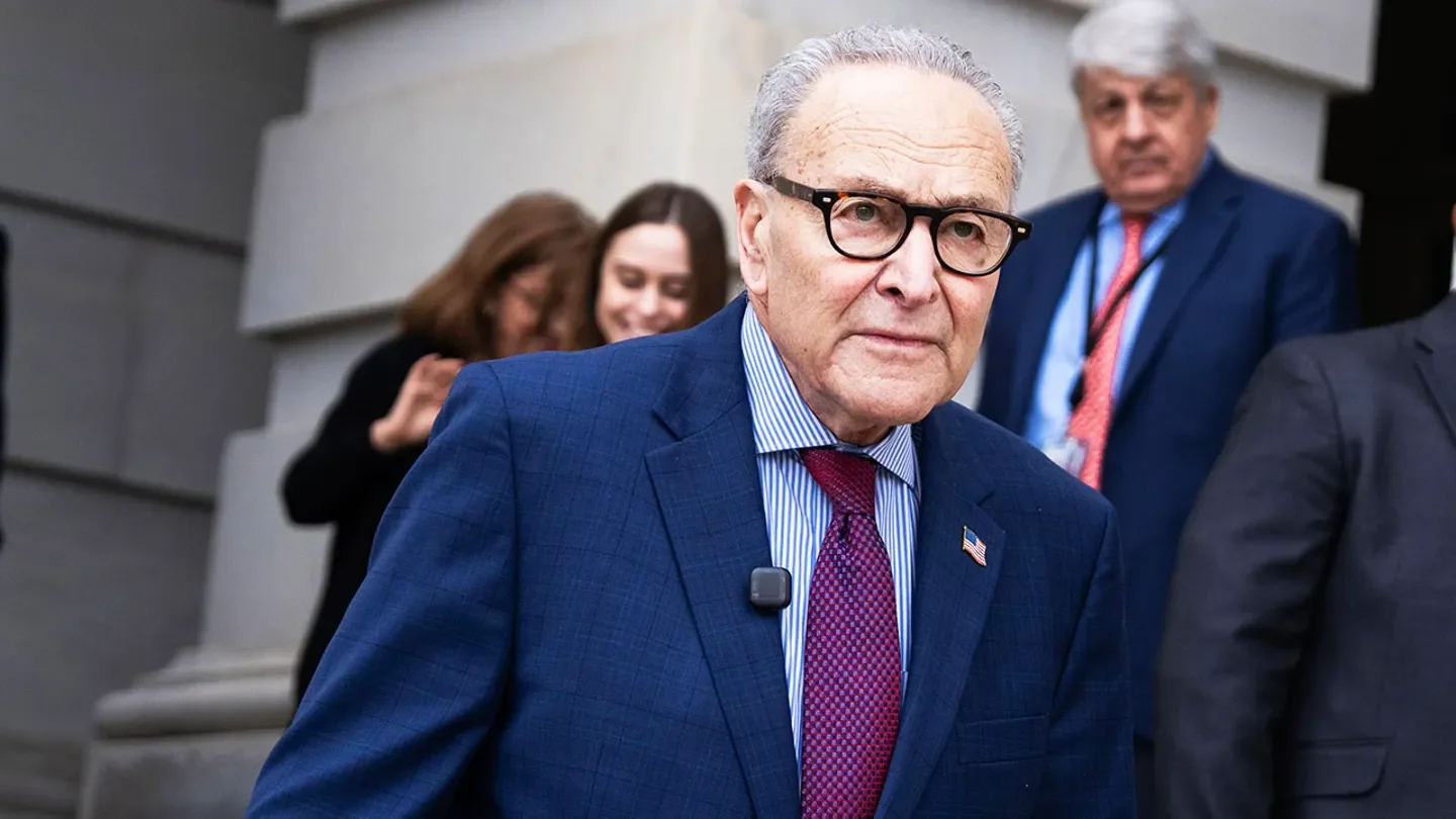 Senate Minority Leader Chuck Schumer, D-N.Y. and Senate Democrats are trying to fund everything at DHS except for immigration operations.  ( Tom Williams/CQ-Roll Call, Inc via Getty Images)