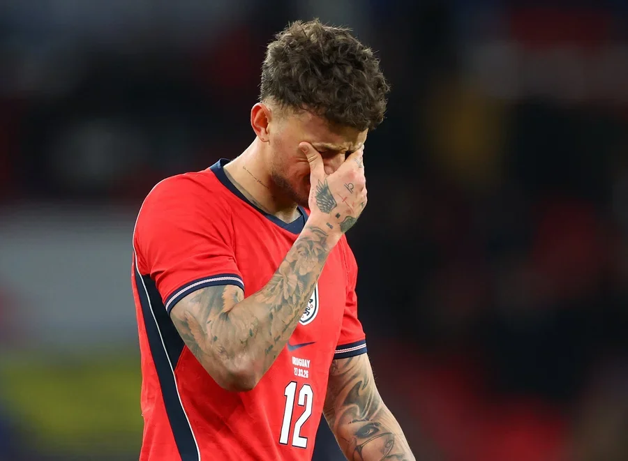 Ben White made his first England appearance in four years on Friday evening | GETTY