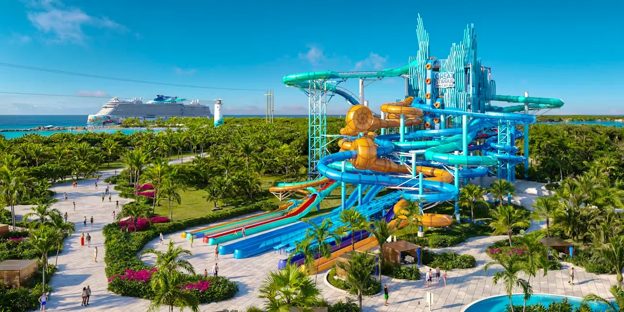 Rendering of the Tidal Tower at Great Stirrup Cay (Photo: Norwegian Cruise Line)