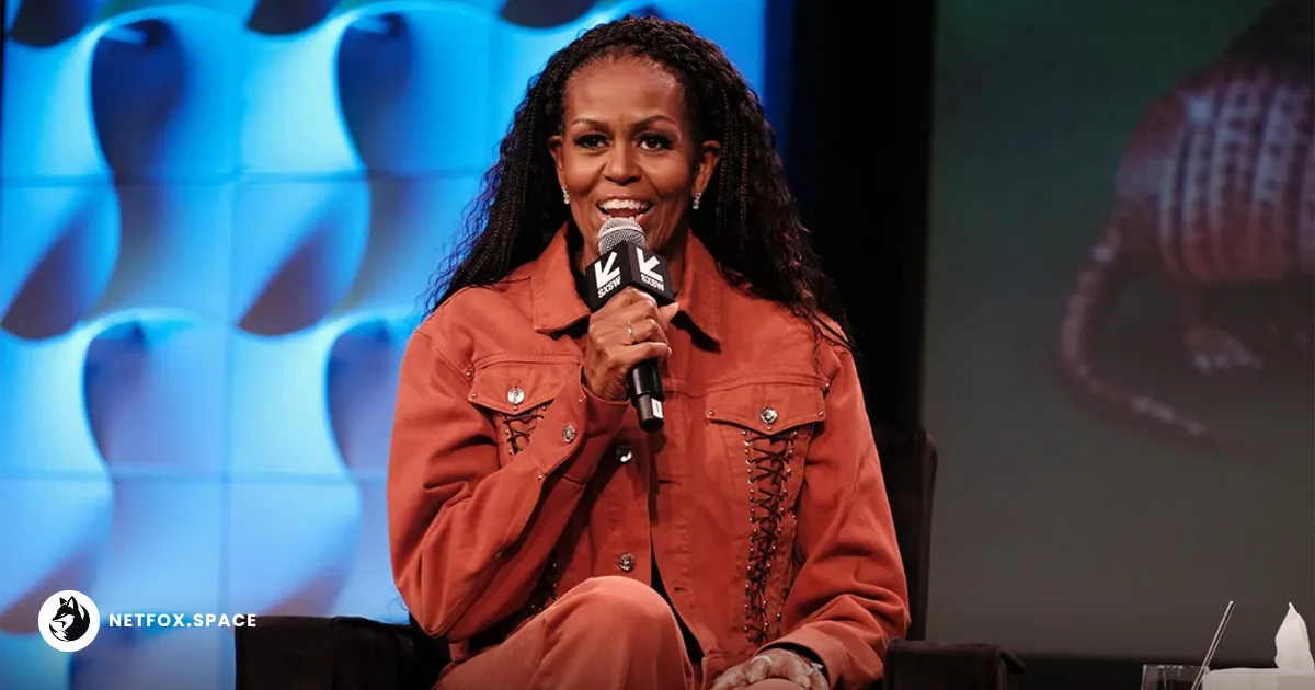 Former First Lady Michelle Obama discusses the state of American democracy and civic engagement during a podcast appearance, citing a decline in institutional trust.