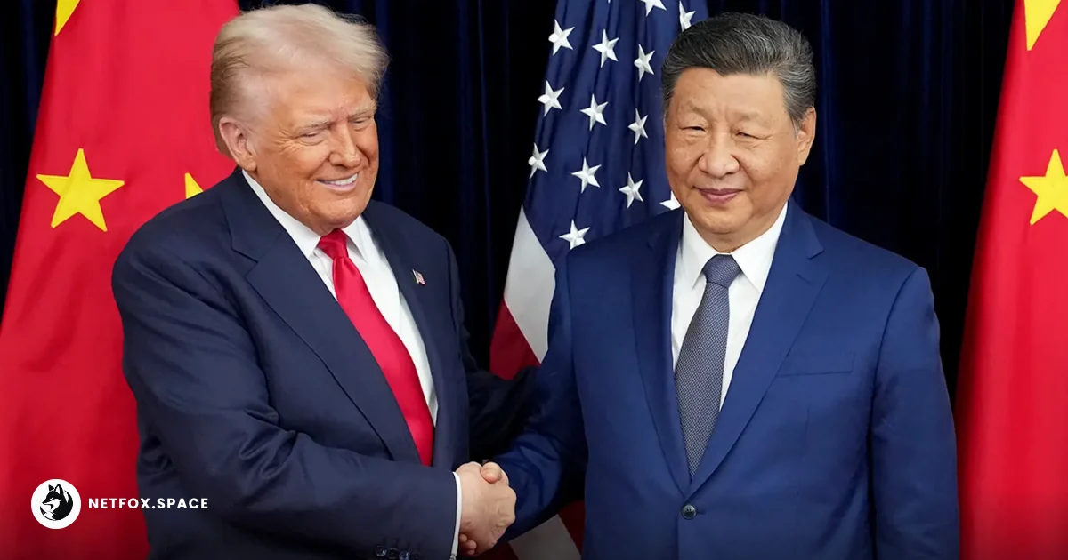 President Trump met with U.S. Ambassador Nicholas Burns at Mar-a-Lago to discuss trade and security ahead of a pivotal showdown with Chinese leader Xi Jinping.