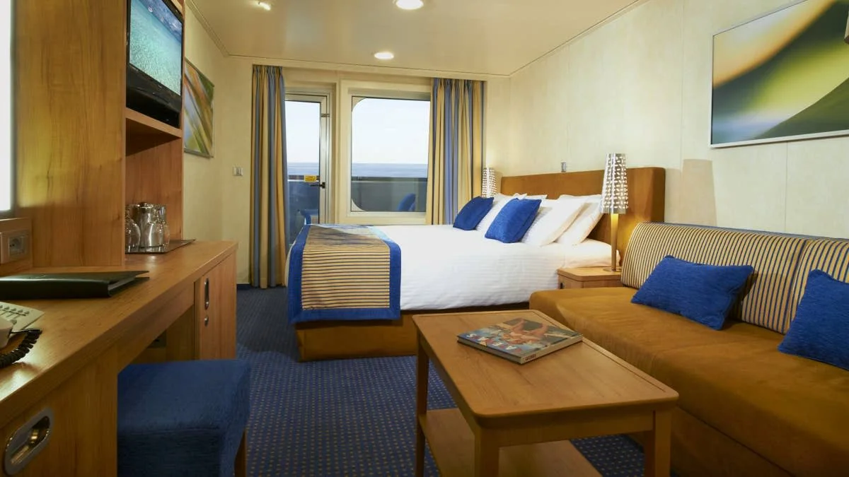 Closing the curtains in your balcony cabin during the day can help keep your room cooler in hot weather.Carnival Cruise Line