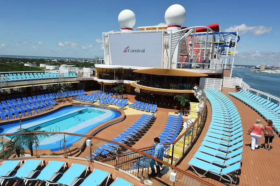Deck of a Carnival Cruise ship.Credit: Paul Hennessy/Anadolu Agency via Getty