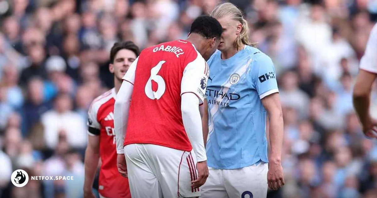 Erling Haaland says Arsenal’s Gabriel Magalhães should have been sent off for an attempted headbutt during Manchester City's 1-0 victory at the Etihad.