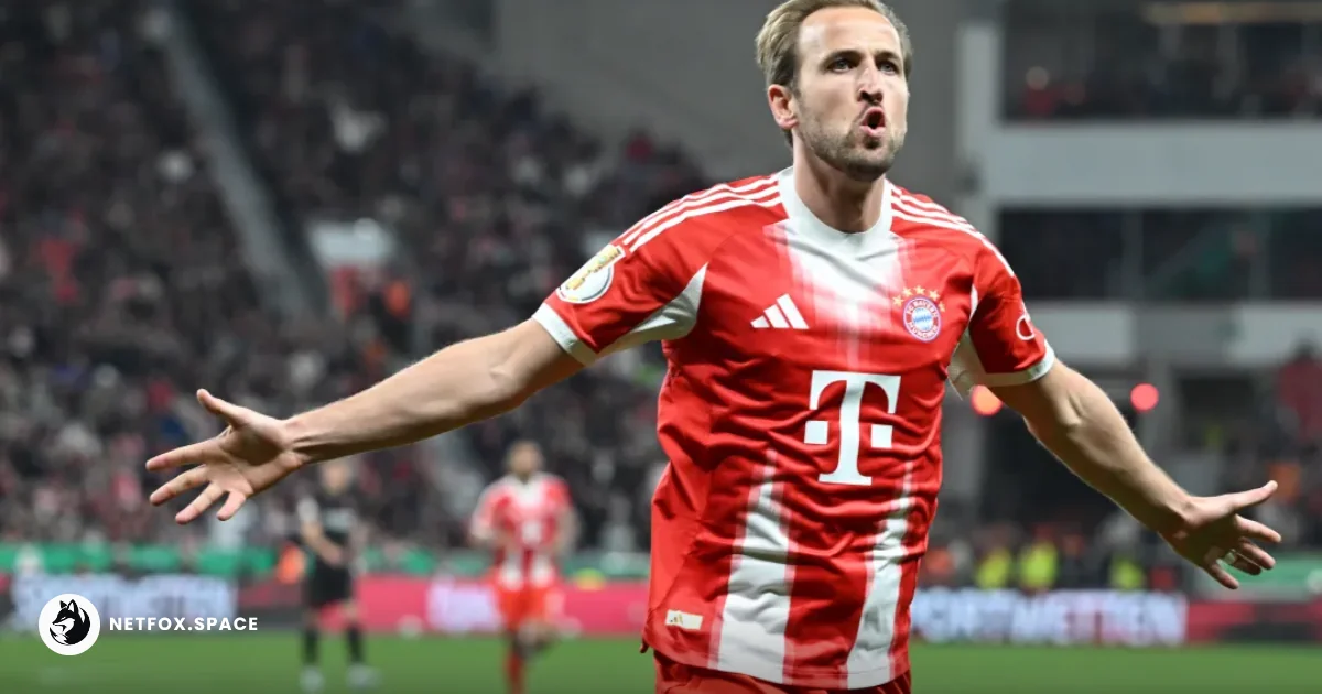 Analysis of Bayern Munich's DFB-Pokal victory over Bayer Leverkusen, focusing on Harry Kane's playmaking, the midfield structure, and defensive stability.
