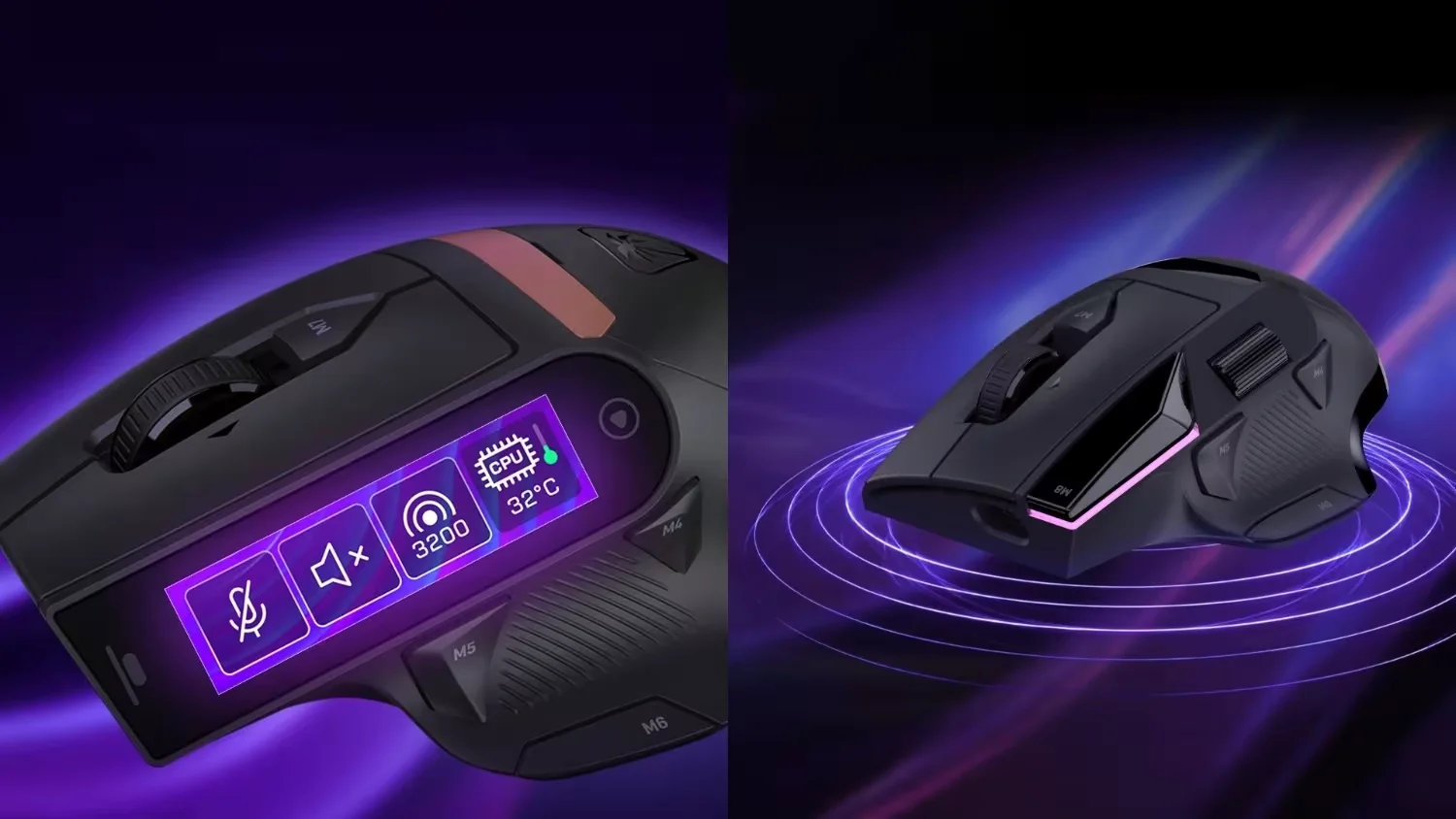 The new Turtle Beach Command Series MC7 Wireless Gaming Mouse, image credit: Turtle Beach.   Read more: https://www.tweaktown.com/news/111234/turtle-beach-announces-new-command-series-keyboard-and-mice-lineup-with-integrated-touchscreens/index.html