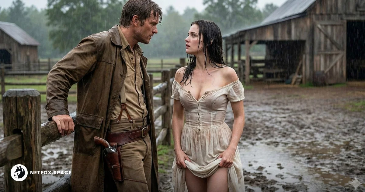 Trapped in a Wild West Blizzard: "You’re Getting Me All Wet!" She Whispered as the Rugged Rancher Touched Her Skin...