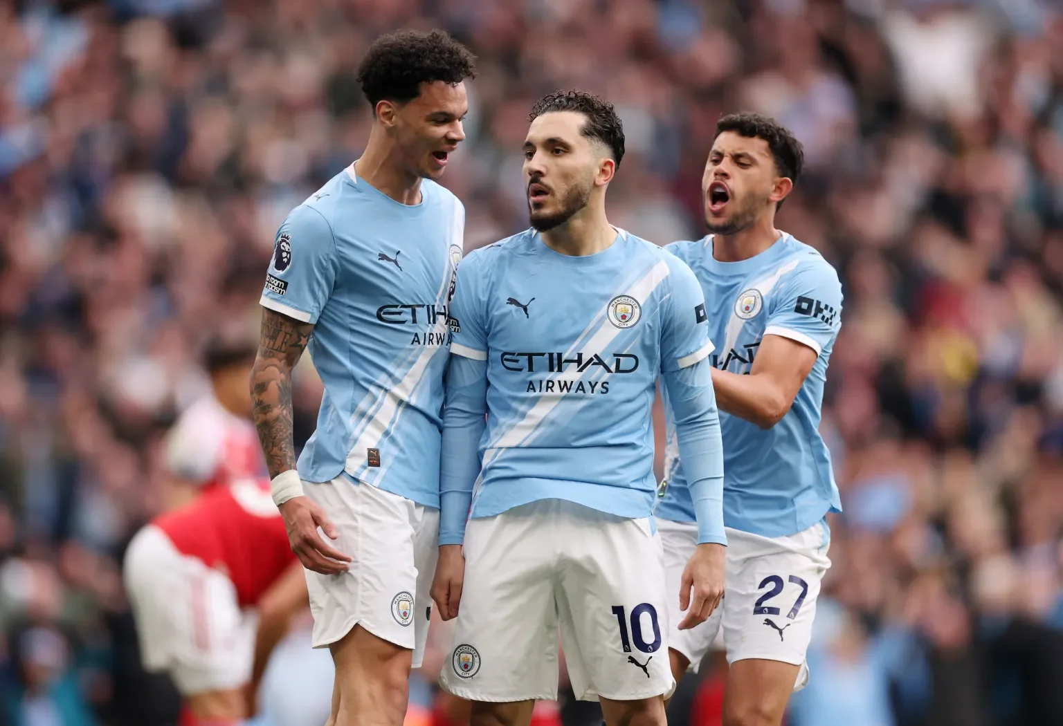 Manchester City have asked the Premier League for some fixture assistance in the final weeks of the seasonCredit: Getty