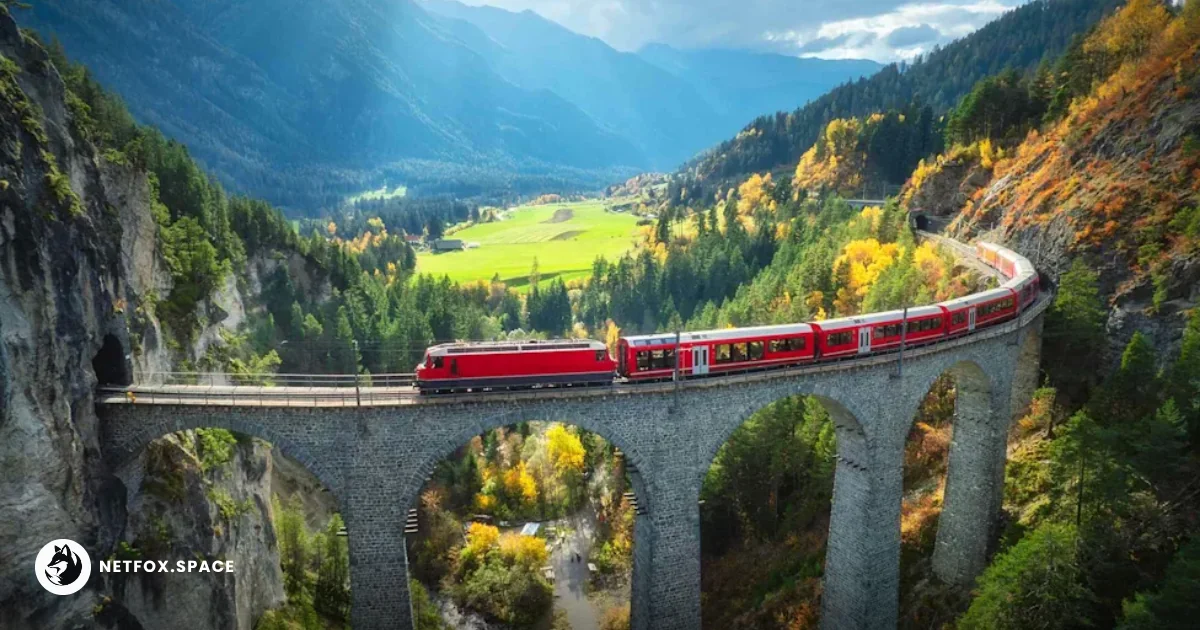 Explore why the 76-mile Bernina Express was named Europe’s most beautiful train route, featuring its 7,000-foot climb, 196 bridges, and UNESCO status.