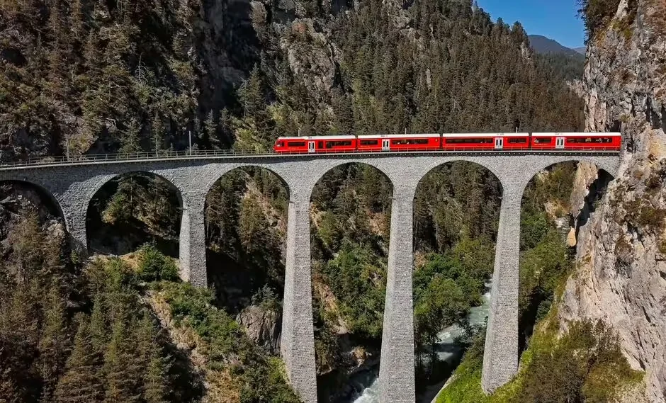 Travelling by train is a great way to see Europe. (Image: Getty)