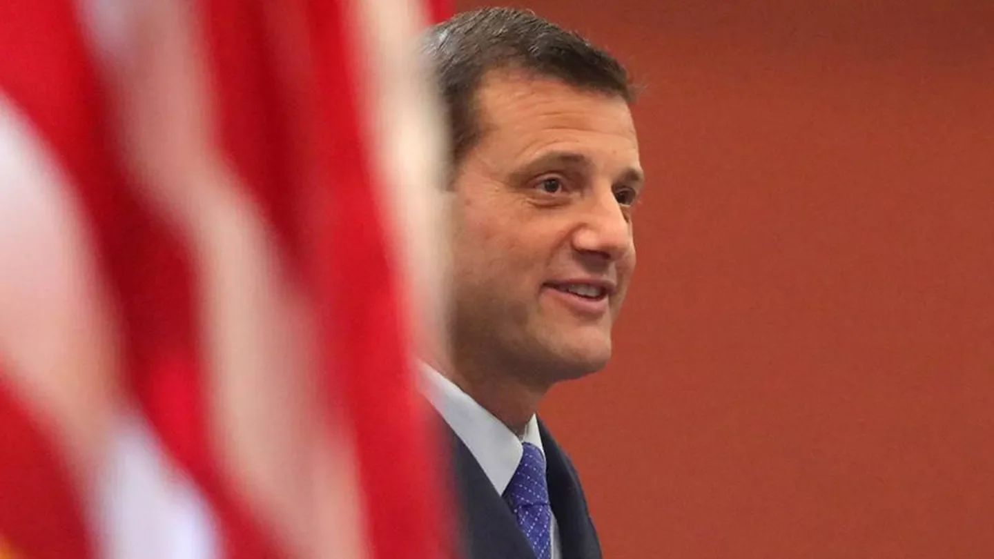 Rep. David Valadao, R-Calif., is seeking re-election in a Central Valley district rated as a "toss-up" by the nonpartisan Cook Political Report. (Juan Esparza Loera/The Fresno Bee/Tribune News Service)