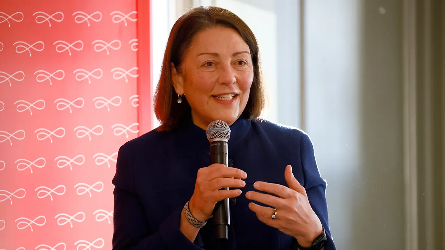 Democratic Congressional Campaign Committee (DCCC) Chairwoman Suzan DelBene, D-Wash., has added eight new candidates to the DCCC's "Red to Blue" program this week — a sign that Democrats are growing more confident about retaking House control. (Paul Morigi/Getty Images)