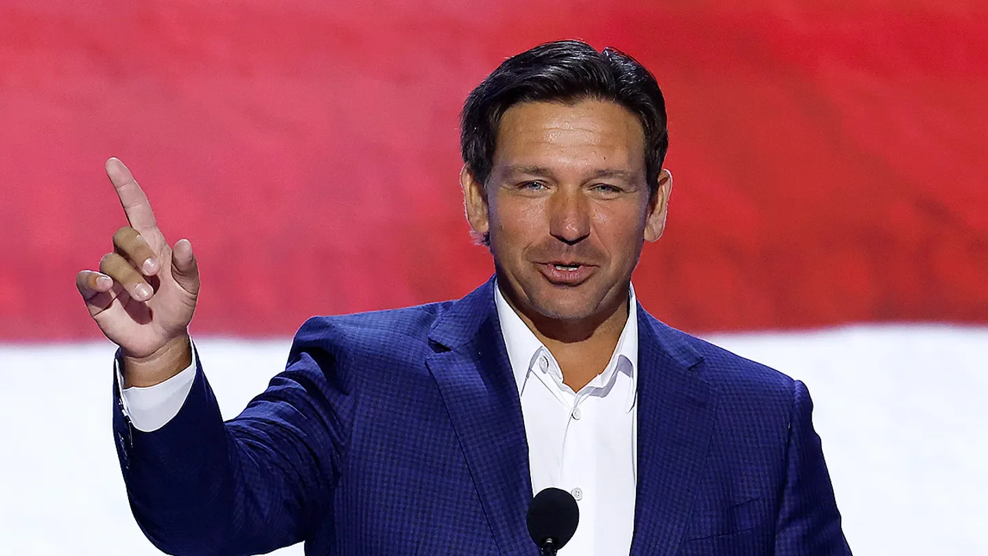 Florida Gov. Ron DeSantis praised the Justice Department for dismissing a complaint tied to the Hope Florida scandal, calling the investigation a politically motivated "witch hunt" and asserting the initiative’s actions were legal and appropriate. (Photo by Chip Somodevilla/Getty Images)